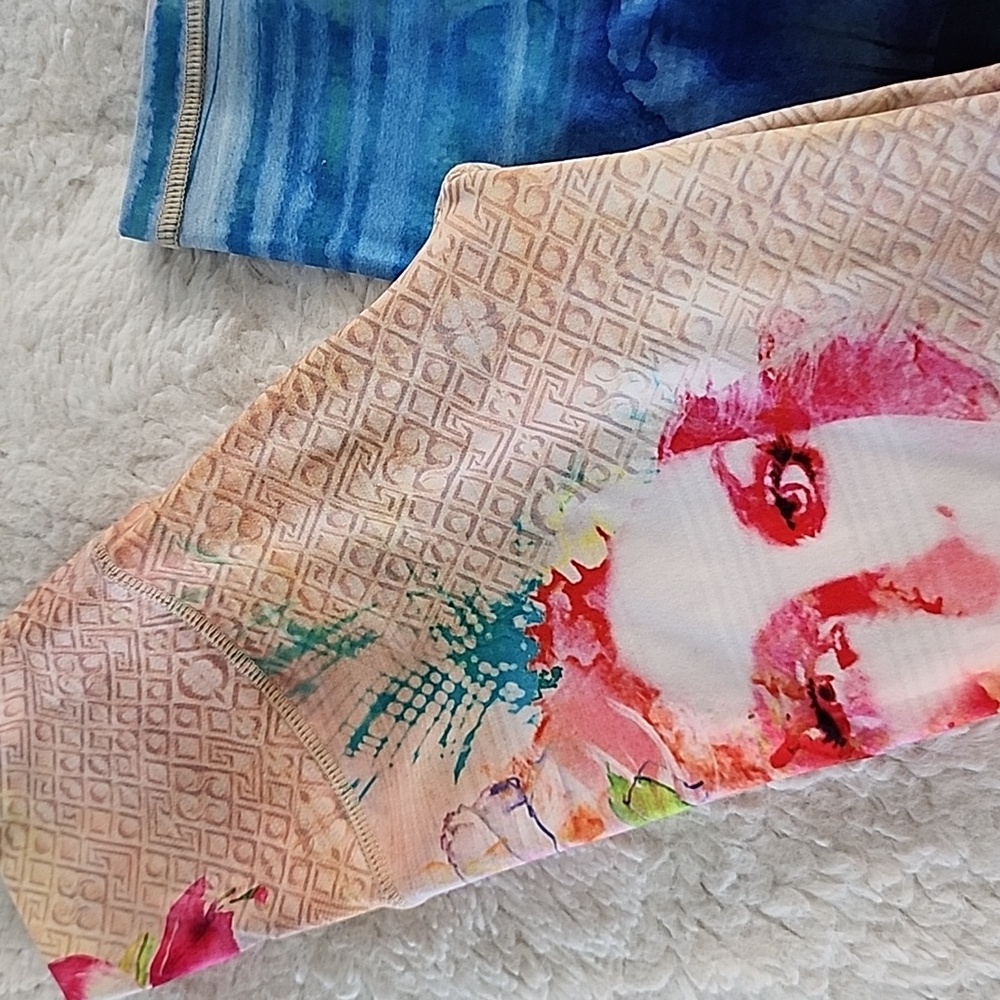 🦋🌸💮🪷🏵As Seen On Jlo Vintage NiyamaSol Leggings✨️🪷🏵🌺 XS - Picture 9 of 13
